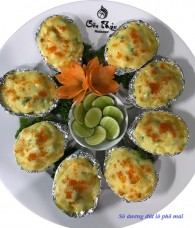 Sò dương đút lò phô mai